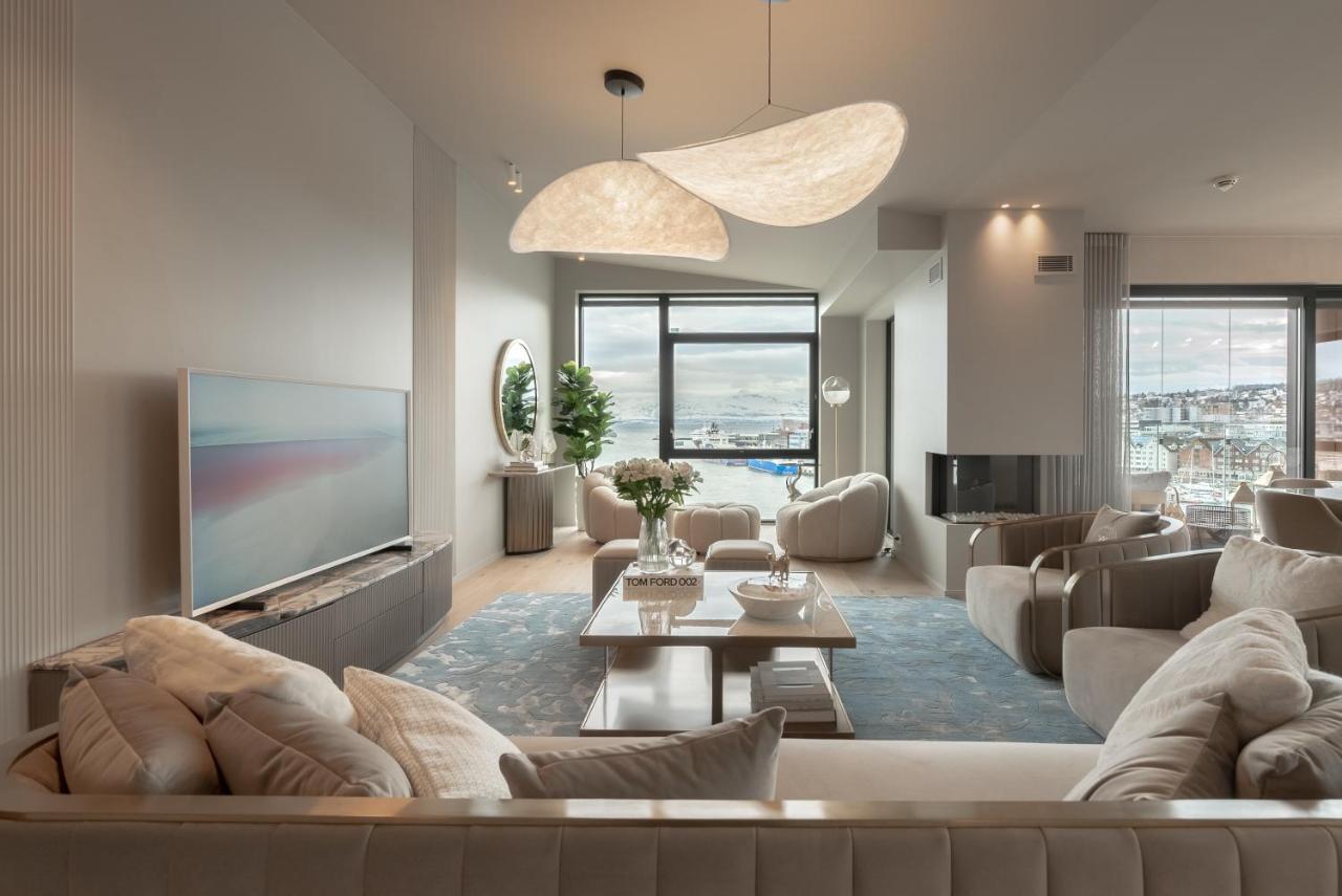 Vindlys Luxury Penthouse Apartment Tromsø Eksteriør bilde