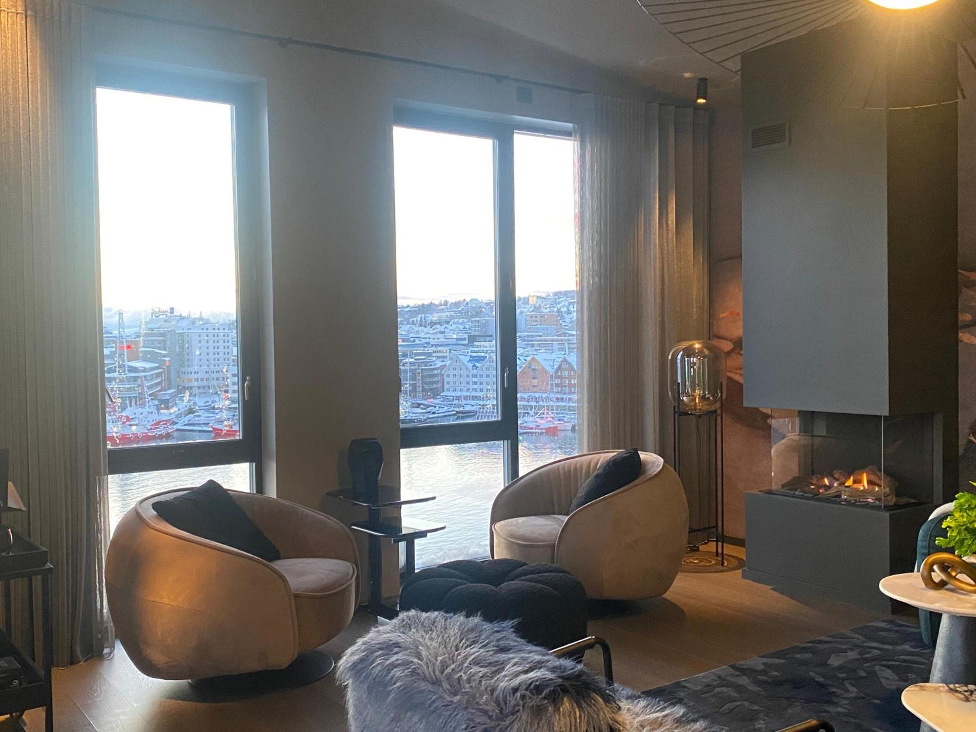 Vindlys Luxury Penthouse Apartment Tromsø Eksteriør bilde