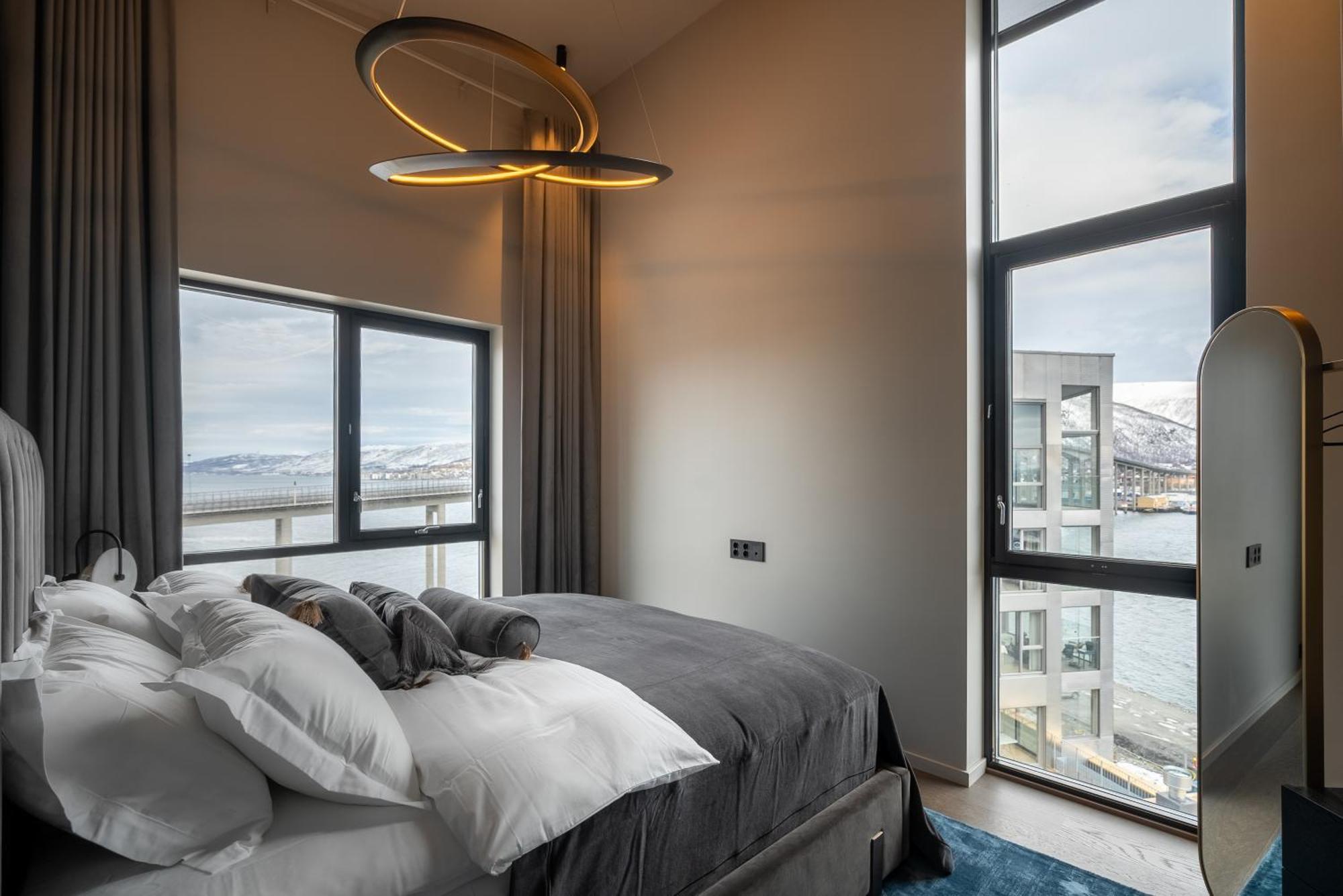 Vindlys Luxury Penthouse Apartment Tromsø Eksteriør bilde